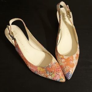 Anne Klein Floral Heels
